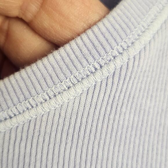 Seriously Soft Aeropostale Baby Dee Top Womens L Lilac Sun Graphic Cropped - Picture 10 of 16